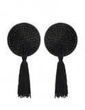 Diamante Tassie Pastie - Black