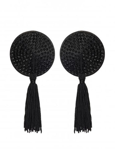 Diamante Tassie Pastie - Black