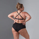 Dracona Bodysuit - Black/Butterscotch -