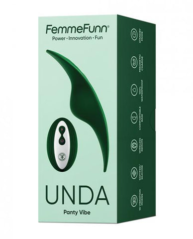 Femme Fun Unda Thin Panty Vibe - Dark Green