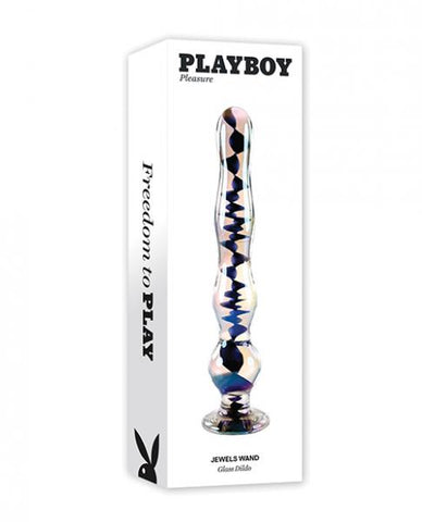 Playboy Pleasure Jewels Wand - Clear