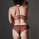 Heartbreaker Bra - Burgundy -