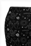 Hello Goodbye Mesh Skirt - Black -