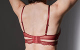 Kane V-Wire Bra - Ruby -