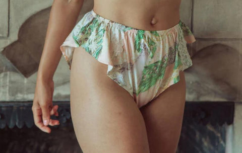 Flutter Panty - Poised Peacock -