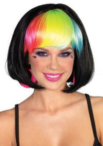 Wig Rainbow Black