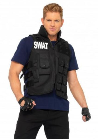 4pc Swat Commander Leg Avenue - One Size