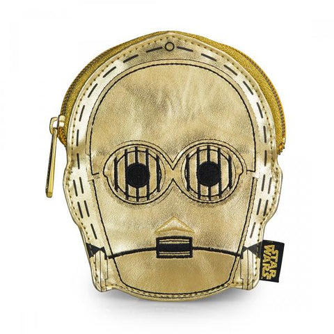 C-3PO Metallic Gold Coin Bag