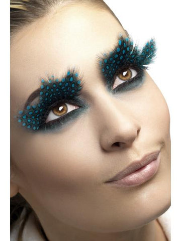 Aqua Dot Feather Eyelashes