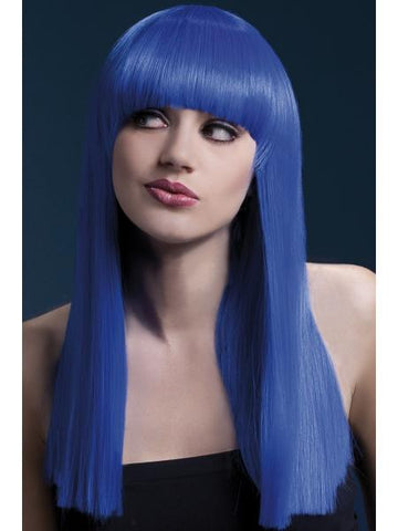 Alexia Wig Long Neon Blue