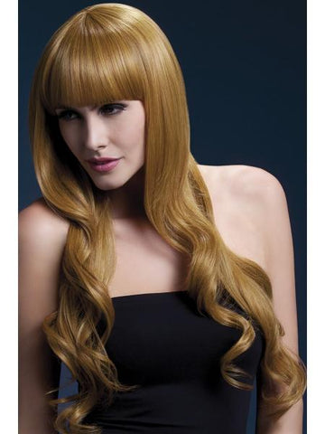 Yasmin Long Loose Curl Wig - Auburn