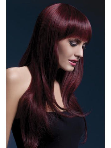 Sienna Wig Long - Black Cherry