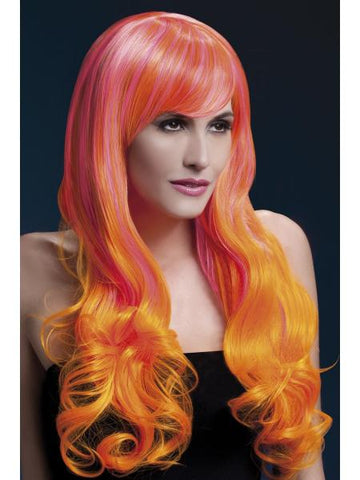 Emily Wig 2-Tone - Pink & Orange