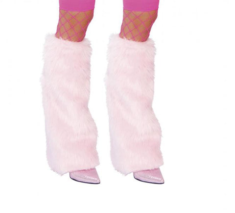 Fur Boot Covers - Baby Pink