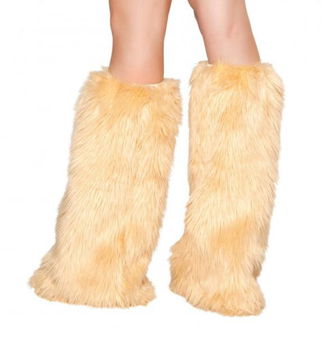 Fur Boot Covers - Camel