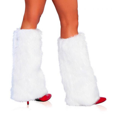 Fur Boot Covers - White