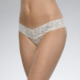 Bride Low Rise Thong - Ivory - One Size