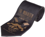 Black Wanted Murderer Neck Tie