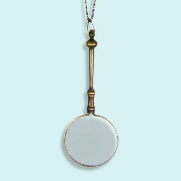 Ornate Magnifying Glass Neckla – BB Store