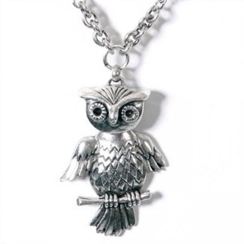 Owl Hoot Necklace Classic