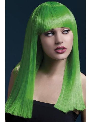 Alexia Wig Long - Neon Green