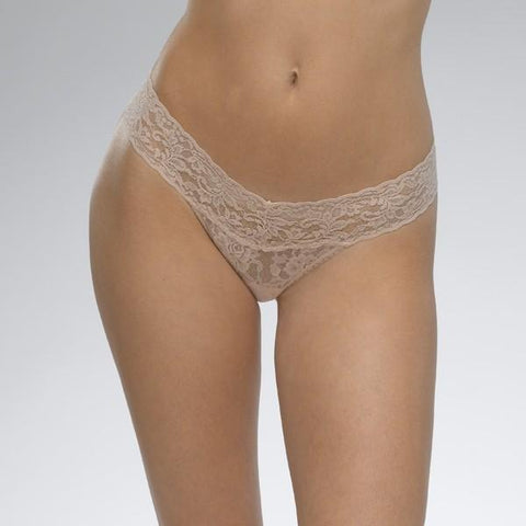 Petite Low Rise Thong - Chai - One Size