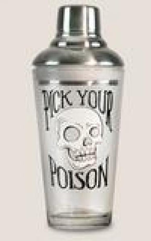 Glass Cocktail Shaker - Pick your Poison