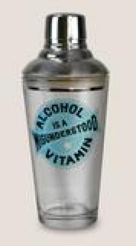 Glass Cocktail Shaker - Vitamin