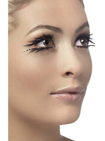 Black Top + Bottom Eyelashes