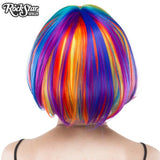 Rainbow Rock Bob Wig - Rainbow