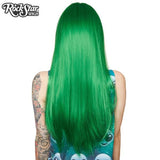 Straight 28" Wig - Emerald Jade Green