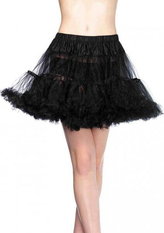 Petticoat Tulle - Black - Size 1/2X