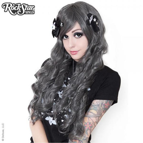 Classic Wavy Wig - Dark Grey Mix