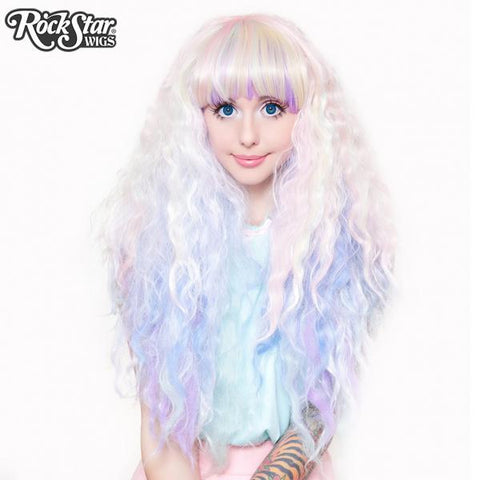 Pastel Rainbow Wig - Rhapsody