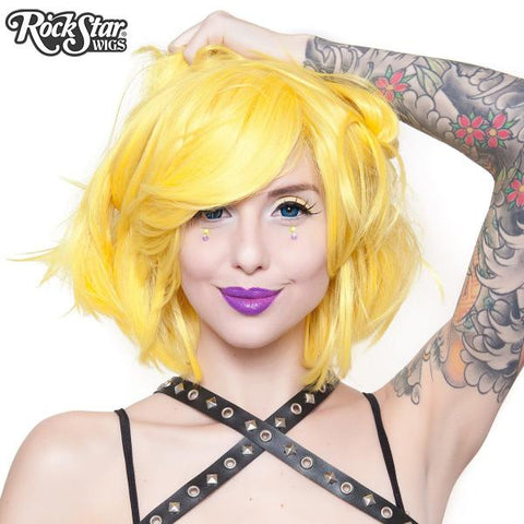 Hologram 12" Wig - Yellow
