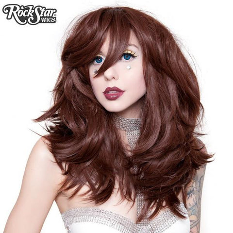 Hologram 22" Wig - Chocolate Brown