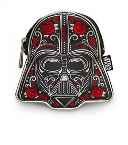 Darth Vader Roses Floral Coin Bag