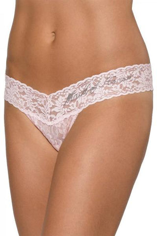 Maid of Honor Low Rise Thong - Bliss Pink - One Size