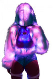 Mermaid Light-Up Backpack - Koi Purple & Pink
