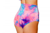 High Waist Short - Cotton Kandi Tie Dye
