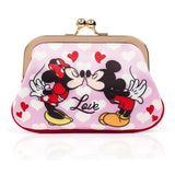Love N Kisses Mickey & Minnie Purse - Pink