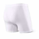 24-Seven Open Fly Boxer - White -