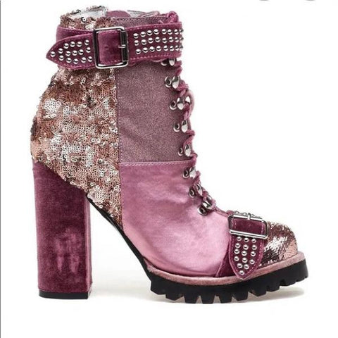 Pink Combo - Lilith-2 Boot -