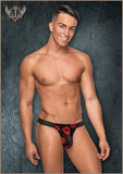 Micro Sheer Lips Thong - Black -