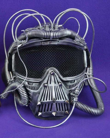 Mechanical Warrior Mask - Silver