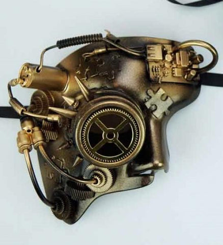 Mechanical Phantom Mask - Gold