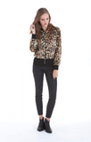 Faux Fur Isabella Jacket - Cheetah