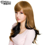 Downtown Girl Wig - Light Brown & Black