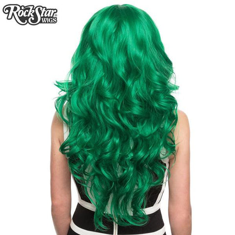 Emerald top green wig
