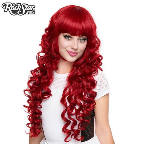 Crimson Red - Duchess Elodie Wig